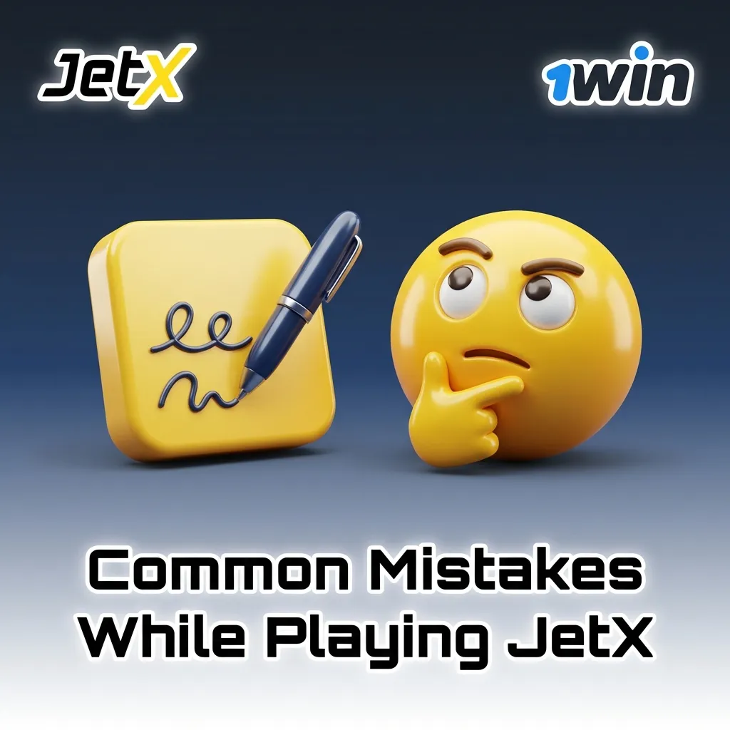 Players making common JetX betting errors including chasing losses, ignoring stats, and skipping auto-cashout features