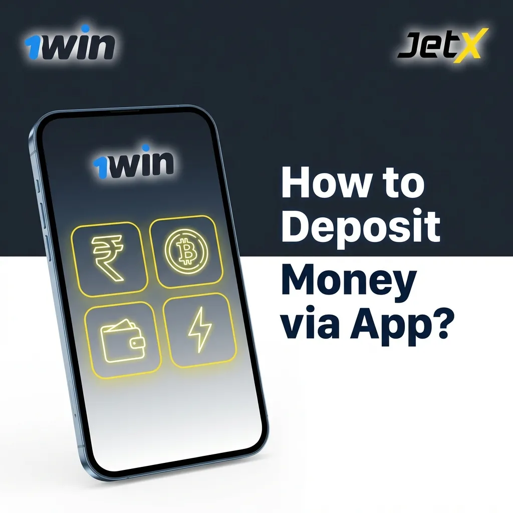 Step-by-step guide showing how to deposit money through a mobile app using various payment methods like UPI and wallets.